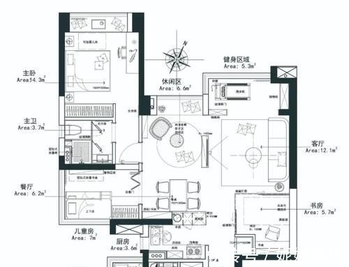 屋主|她坚持将96㎡新房空间打碎,重新规划后,实用性都挡不住了