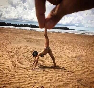 论怎样在沙滩上玩出花样，你学到了吗？还不赶快去打卡！