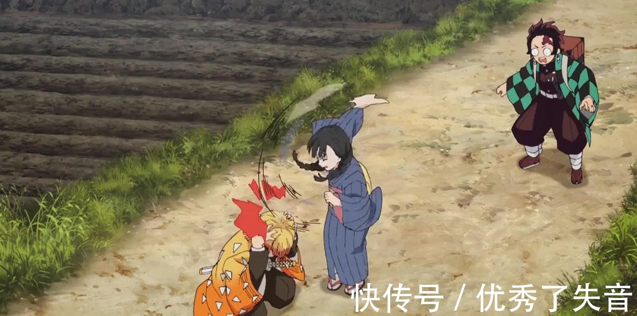 鬼灭之刃|鬼灭之刃善逸是个做大事的人,做人办事有一套!笑岔气了~