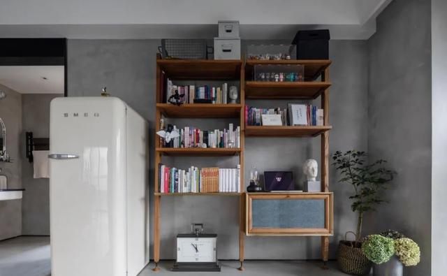 水泥漆|88㎡小三居,磐多魔+水泥漆,她家的“毛坯房”太酷了