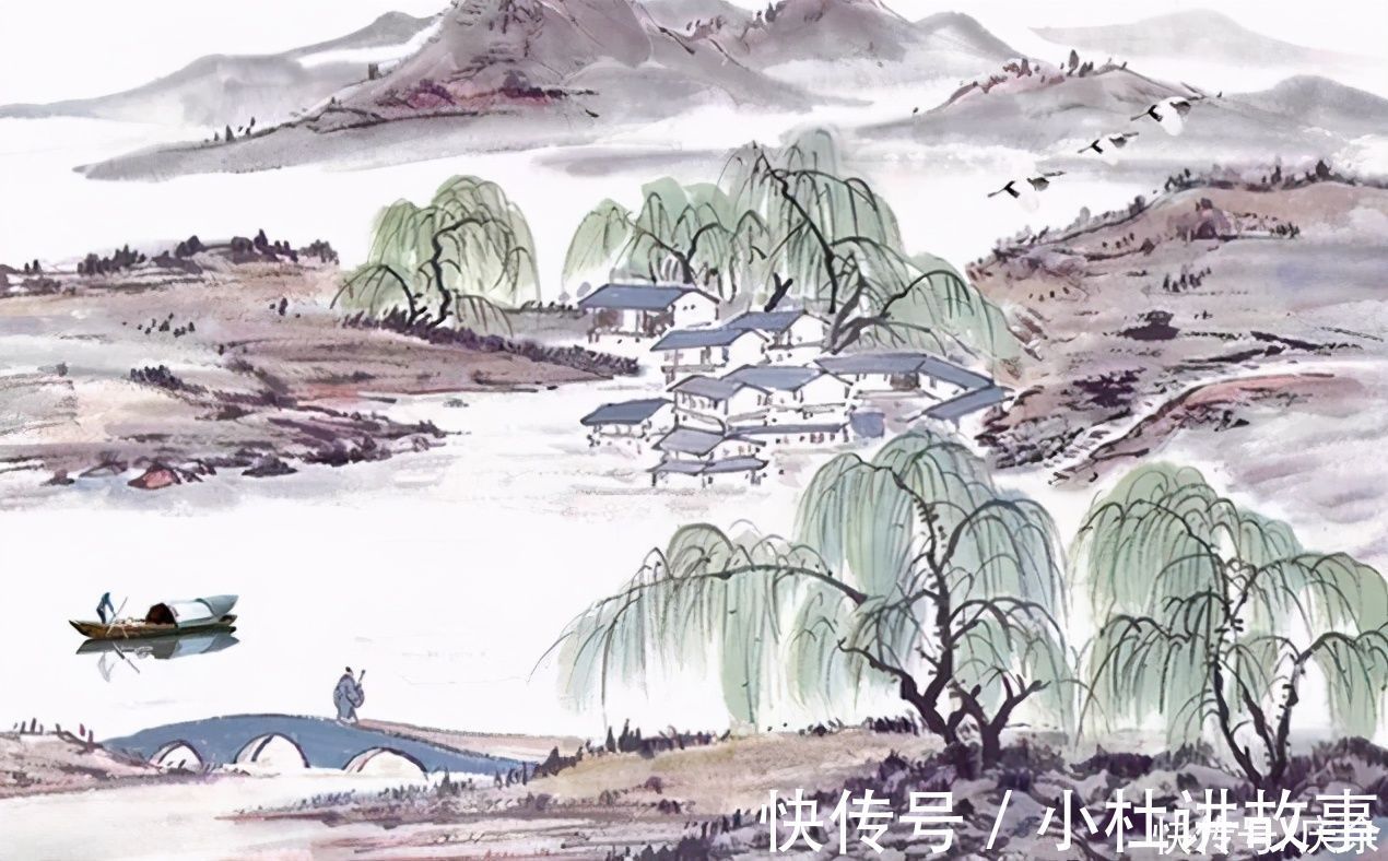 千里莺啼绿@杜牧很经典的一首诗,从开篇美到结尾,值得一读