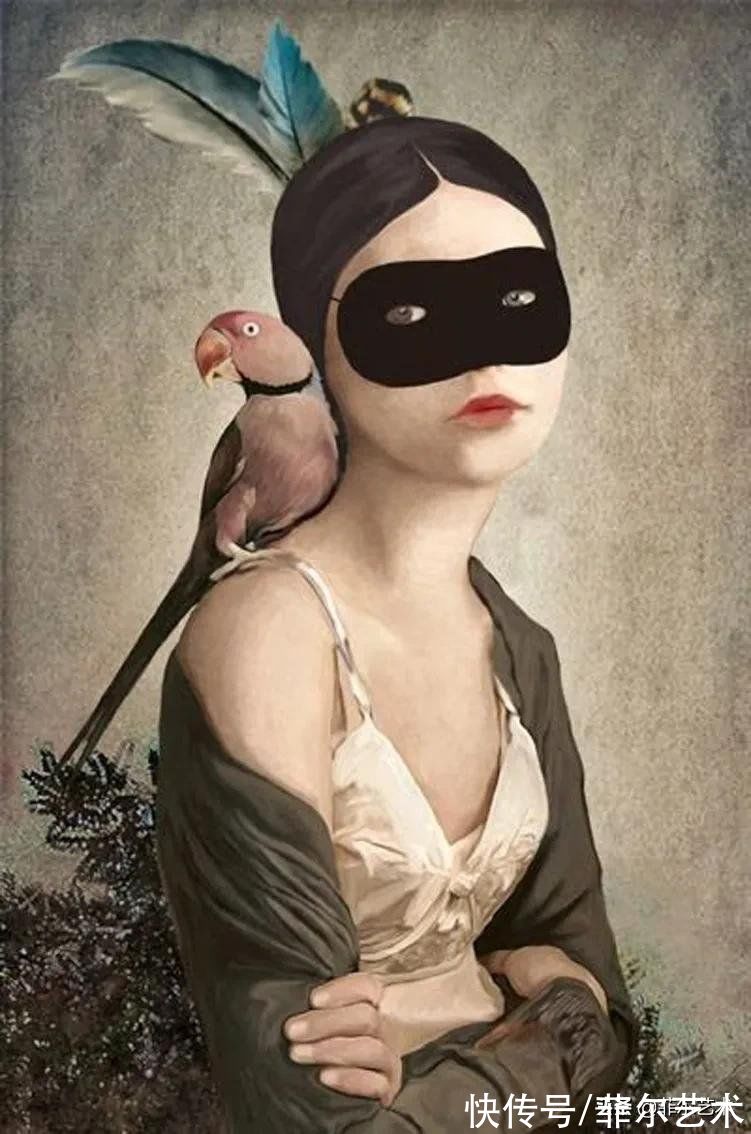 佩特里利！意大利达利亚·佩特里利超现实的、空灵的女性形象油画作品欣赏