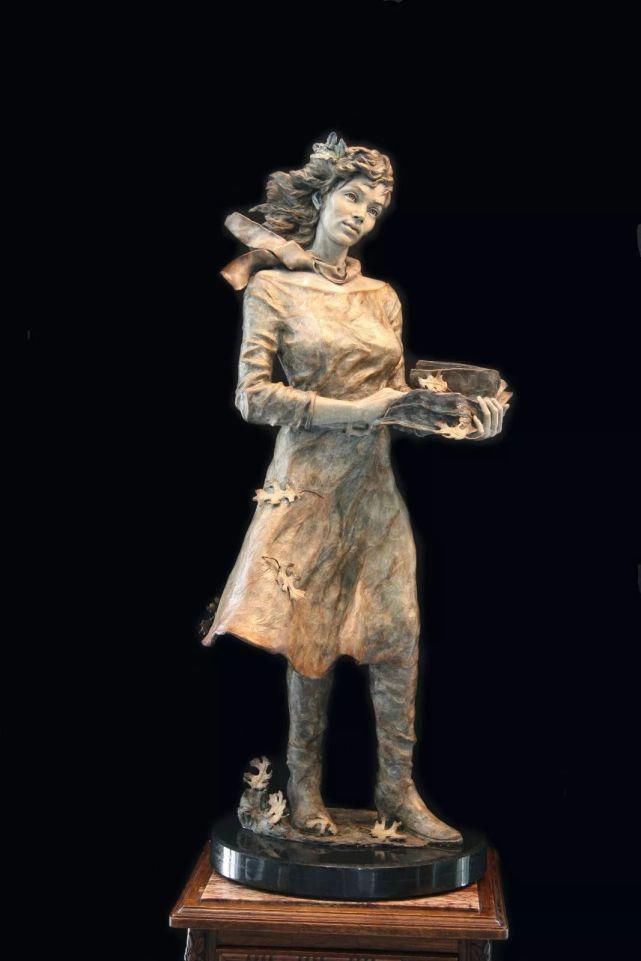 vega@被公认最具大师潜质的美女雕塑家,人体作品生动又别出心裁!