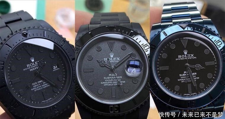 m劳力士潜水表大变身，你还看得出哪一支是水鬼、鬼王和海使吗