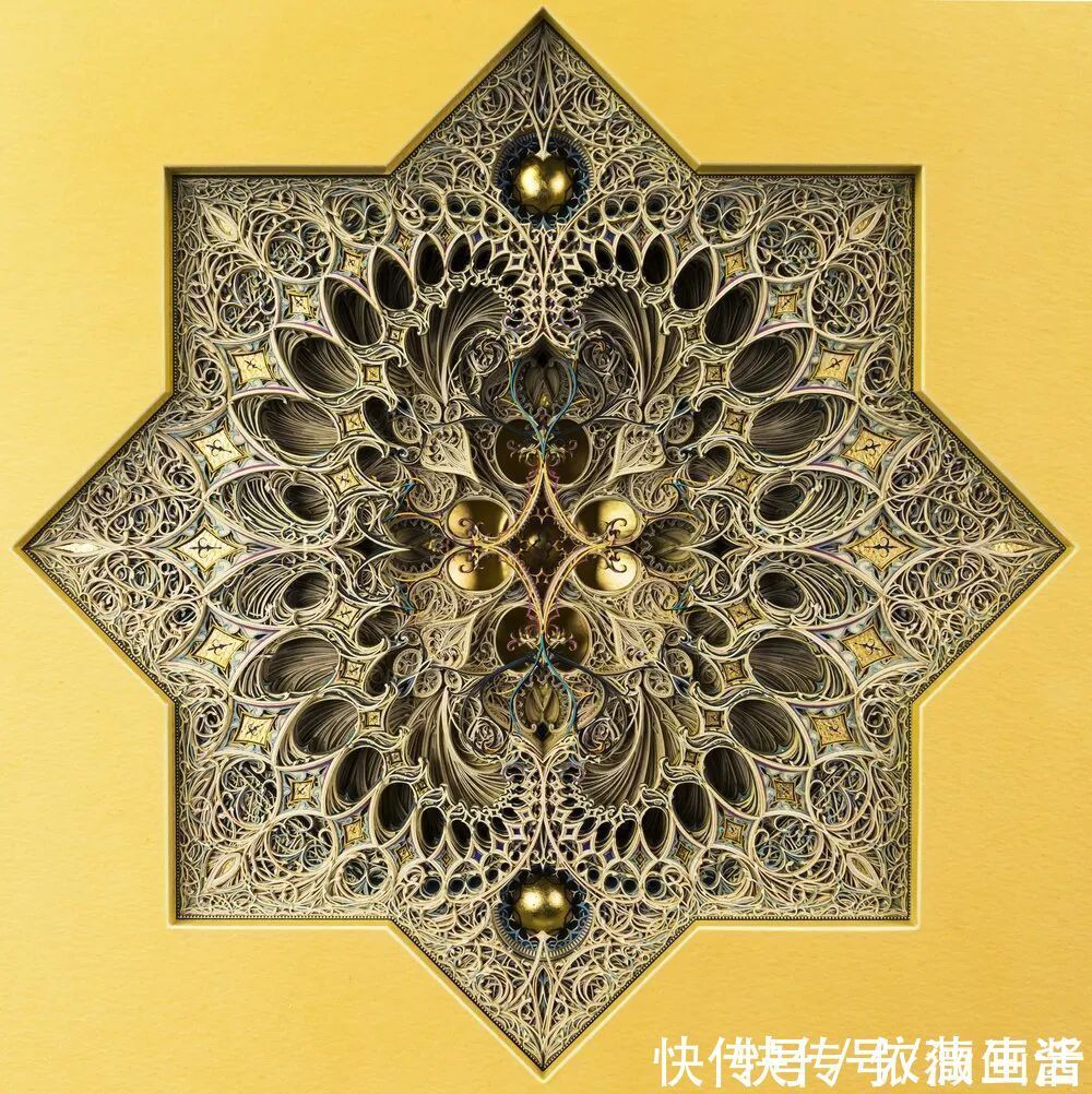 草图|他用时6个月,耗费200张纸,就为制作一个纸雕作品