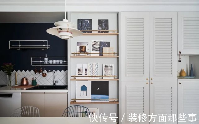 墙面|50平北欧公寓清新舒适的北欧氛围感