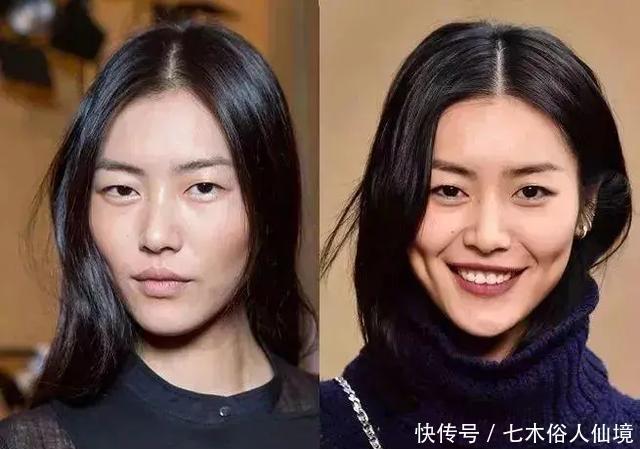 女明星之间的差距，就在于涂没涂口红女孩子拍照前，一定要涂