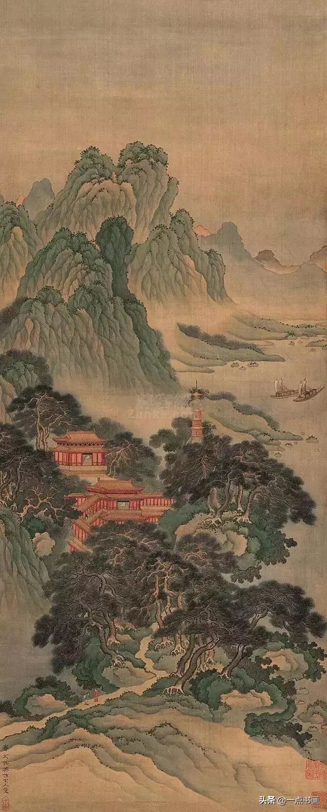 周臣！仇英：在他不长的生命里，留下了大量流传后世的精美画作