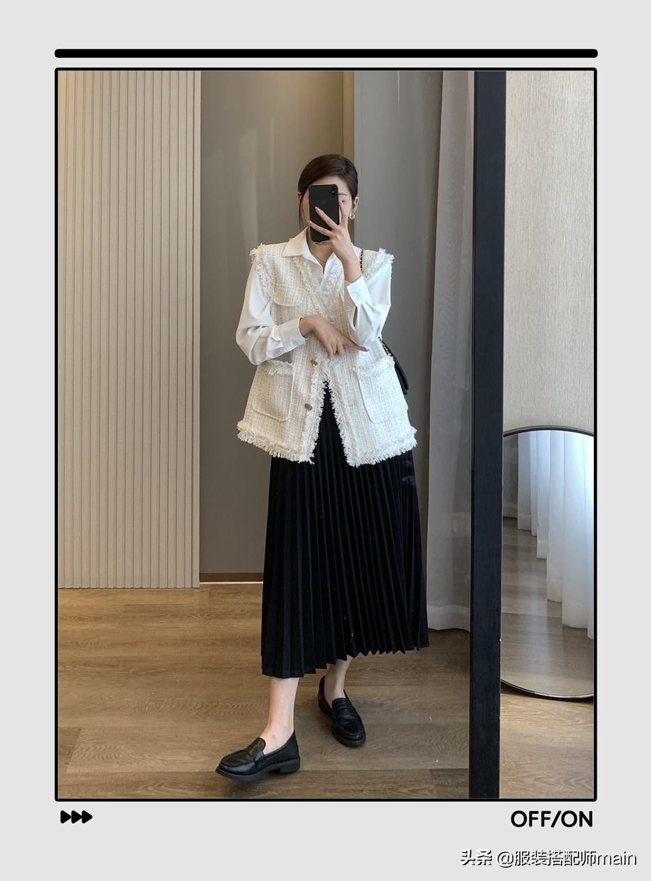 白衬衫|早秋换季白衬衫凭什么是王者？4件外套+9种穿法，休闲通勤都好看