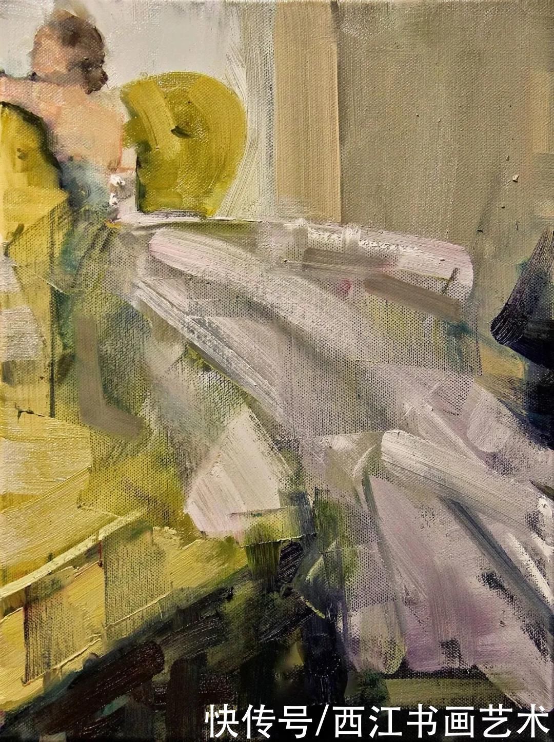 范妮|敏感,感性与永恒:法国女画家莫罗的抽象人物