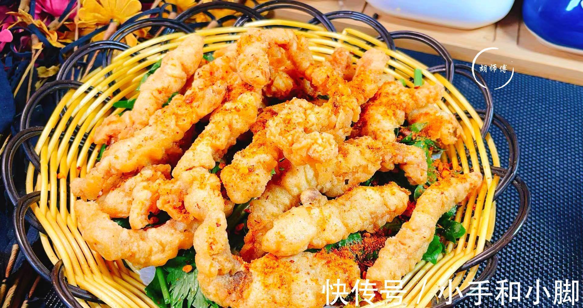 炸酥肉时,万不可放面粉!教您一招,酥肉又香又脆,7天也不回软