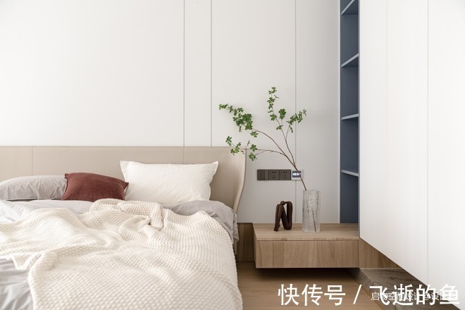 雾霾|雕塑玄关+进门卧室——“呵护型”色彩美家