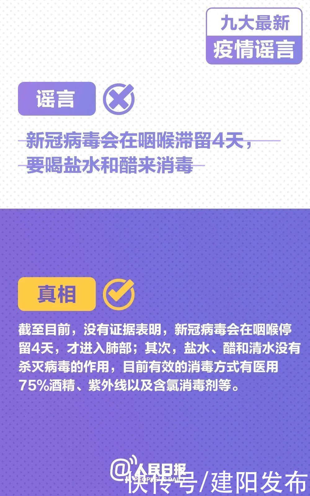 转扩！九大最新疫情谣言，千万别被骗！