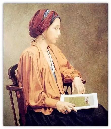 油画!日本著名油画家 森木草介,一辈子只画一个模特经典作品欣赏