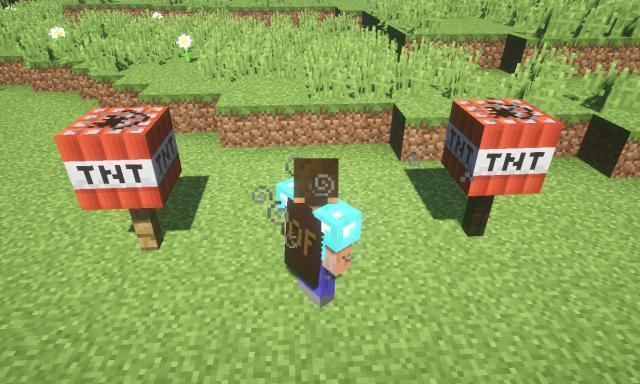 末影|我的世界:铁栅栏的妙用,防御末影人攻击,还能削弱TNT的威力