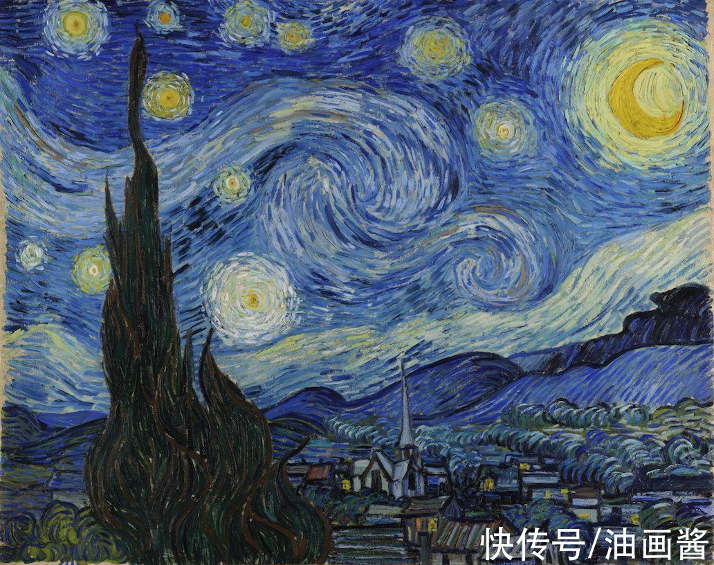 失败$放大5亿像素的《星夜》,让你彻底看清这幅原名叫失败的画作