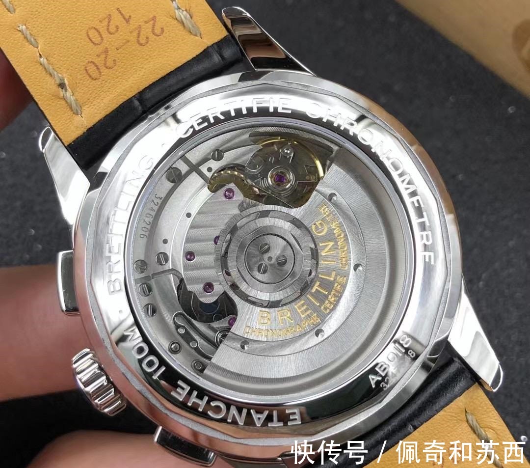 机芯 GF厂百年灵璞雅复刻表评测—GF厂璞雅B01熊猫盘一眼假吗!