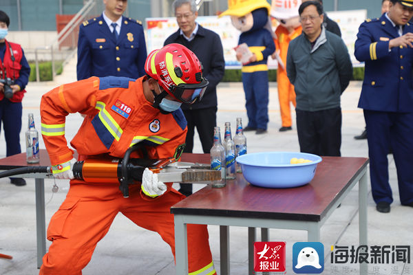 滨州市政府|滨州市举行“119”消防安全宣传月启动仪式