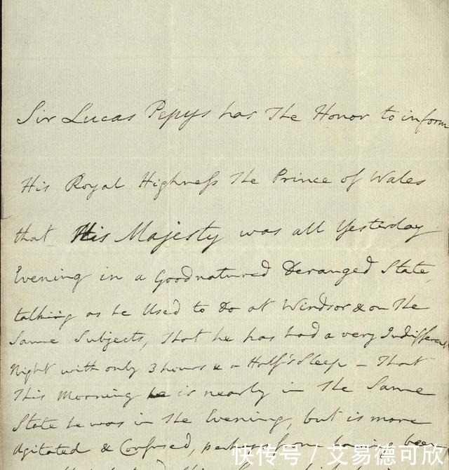 医疗|英国王室官宣:“疯子国王”乔治三世的医疗记录