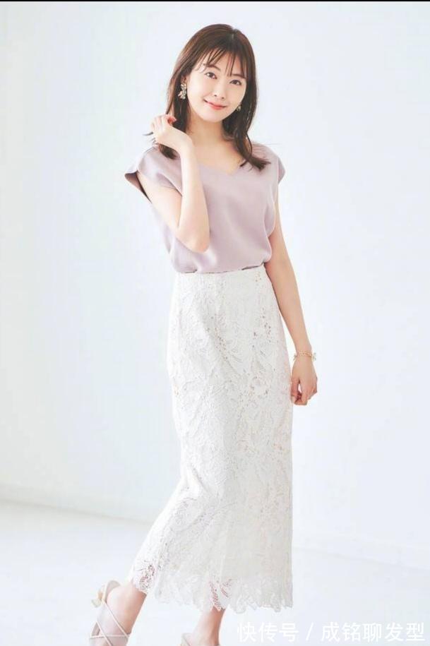 针织|简约不简单，十组优雅大气的“温柔风”穿搭，让你精致的过夏天