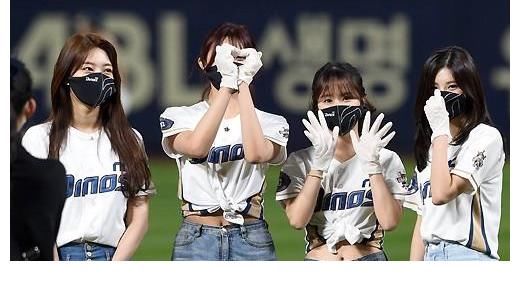「MD PHOTO」 韓國女團(tuán)EVERGLOW擔(dān)任職業(yè)棒球比賽開球嘉賓