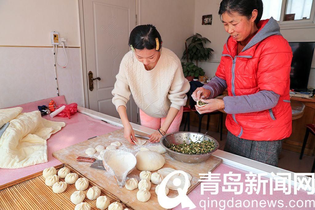 蒸蒸日上 看刘家疃村林治翠大姐一家蒸过年馒头