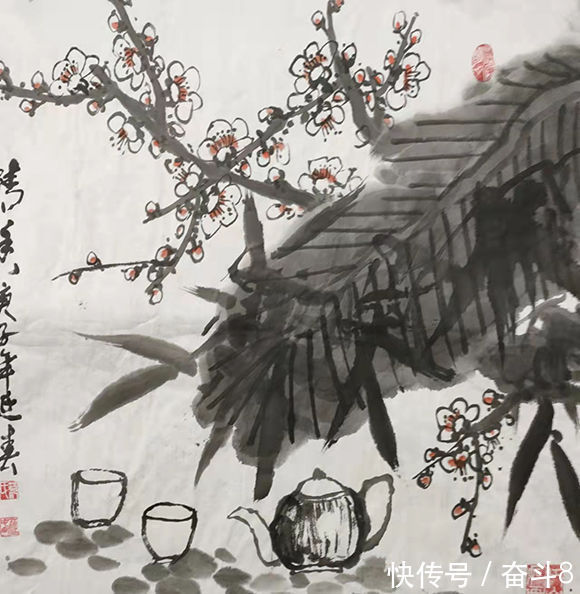 岳祥!画家范延春 笔墨意境 巍峨雄峻