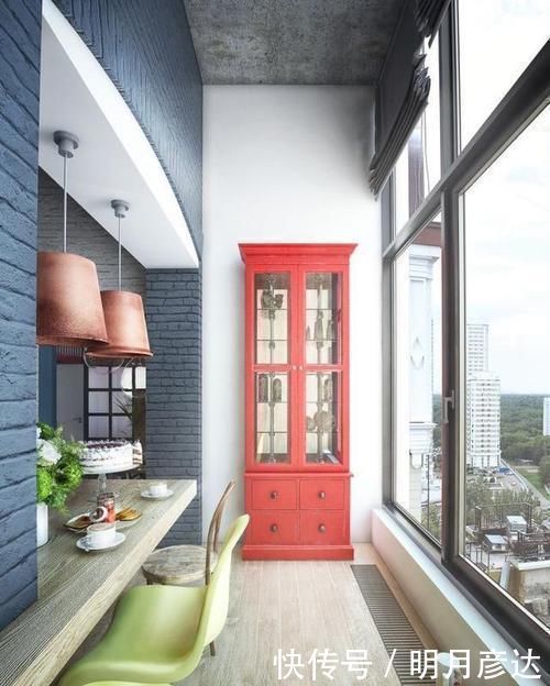 百叶帘|以后阳台我也不封，这样幕布搭木架上遮阳，跟豪宅小露台一样惬意