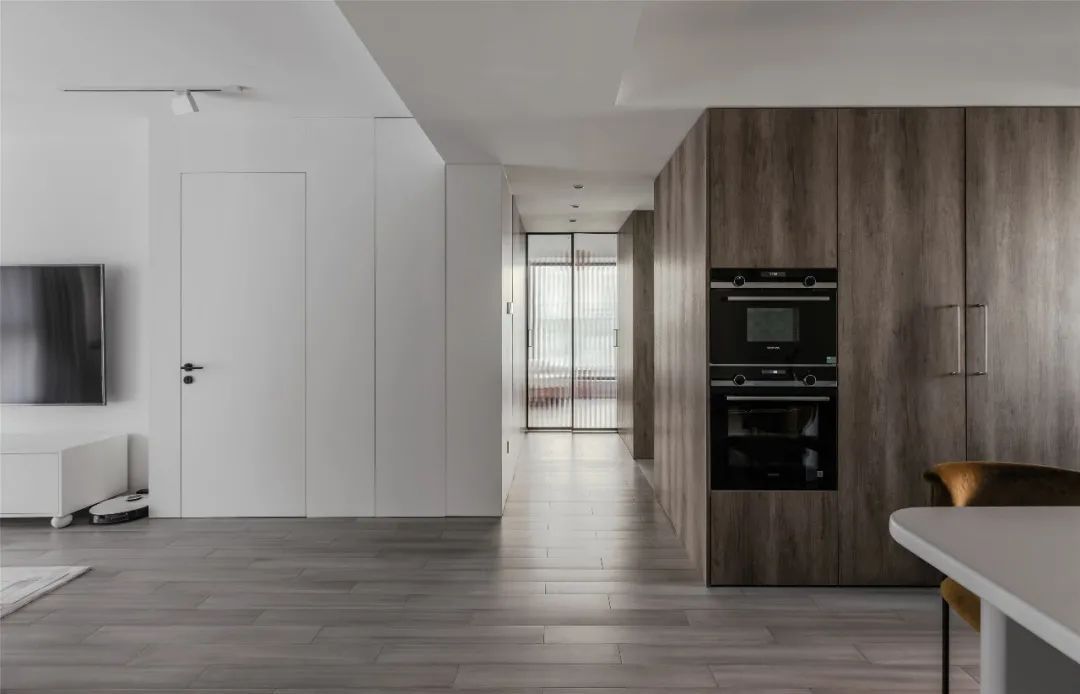 简约|130㎡简约舒适宅,简单与优雅,清新的空间,让生活自然舒坦