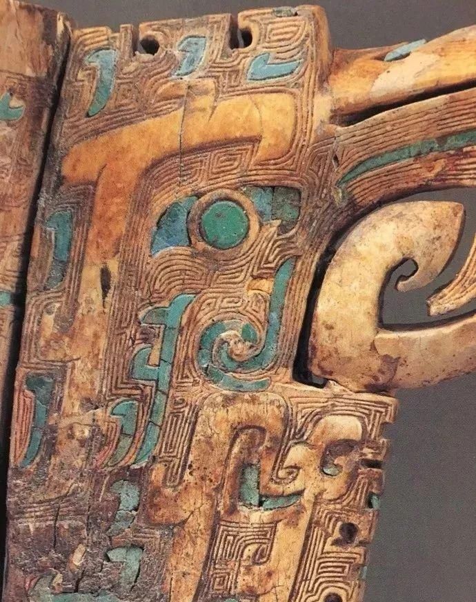 看见文物 我国古代象牙雕刻工艺中的杰作——商嵌绿松石象牙杯