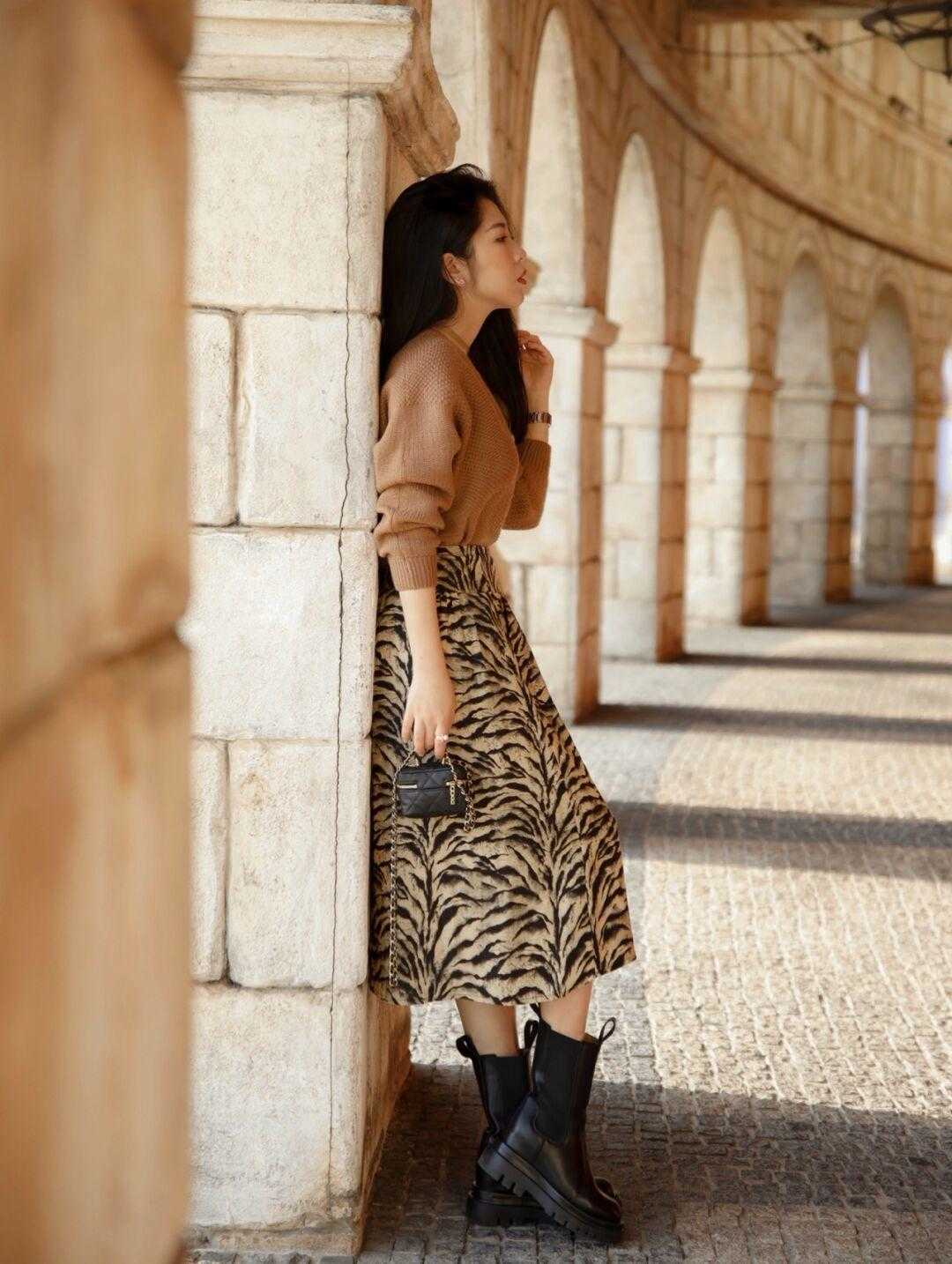 针织衫|时髦精必穿的“针织衫”,推荐你这样搭配,新年不用愁没得穿了!