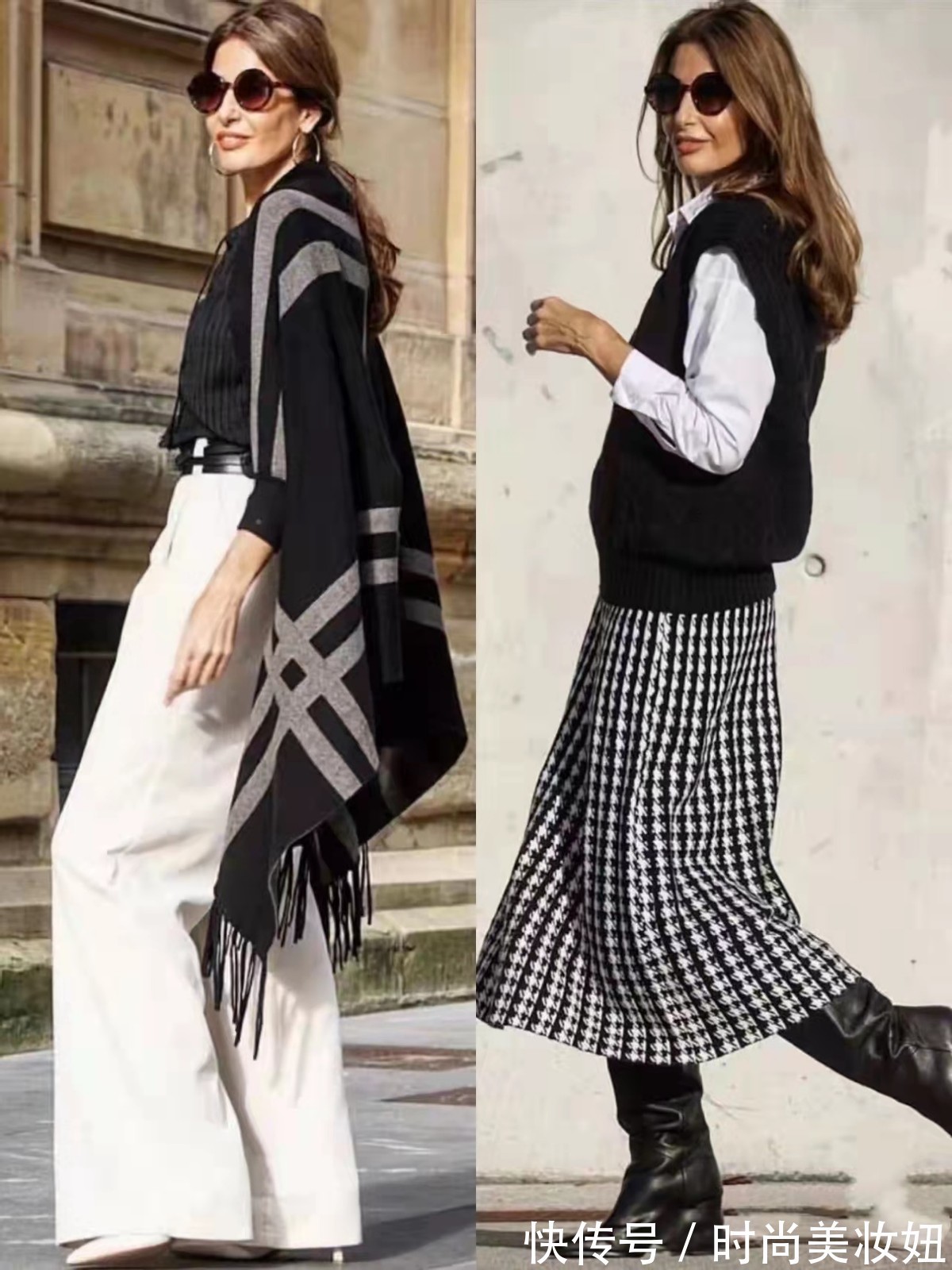 高跟鞋|这才是“无龄感”穿搭,从30岁到60岁都可以,简洁又高级