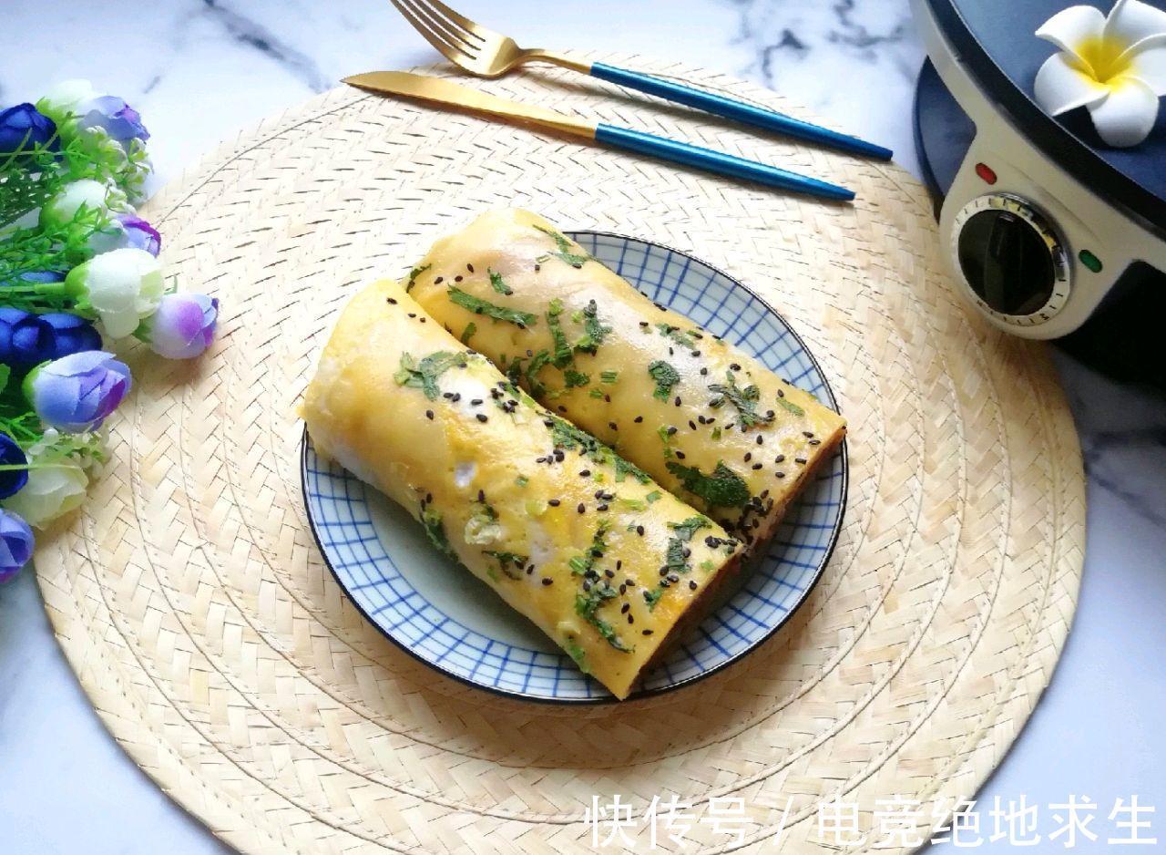 自己在家做杂粮煎饼，干净卫生味道好，早餐的好选择