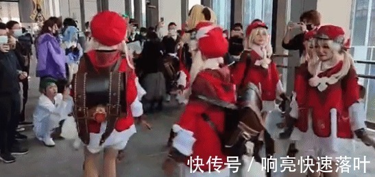 这年头|数百名原神可莉现身漫展现场,玩家惊呼这身高到底怎么凑齐的