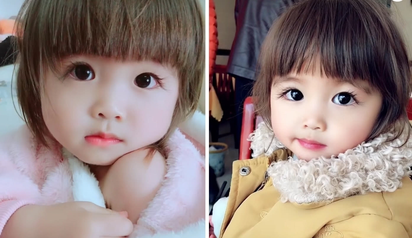 眼睛|奇闻:两岁女孩被称睫毛精,睫毛是常人的三倍,放铅笔都不是问题