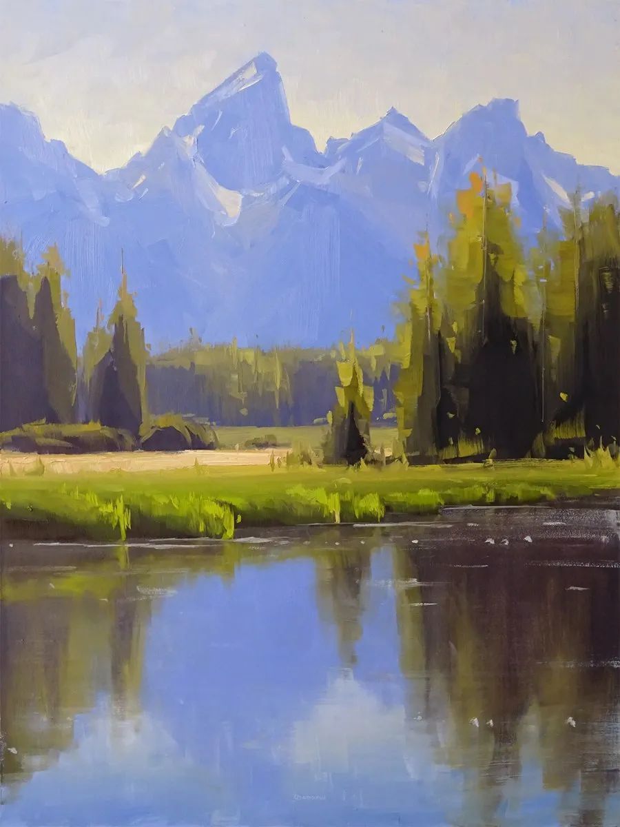 科罗拉多州@斯泰西·彼得森:半路出家的女画家,笔下的风景堪称一绝