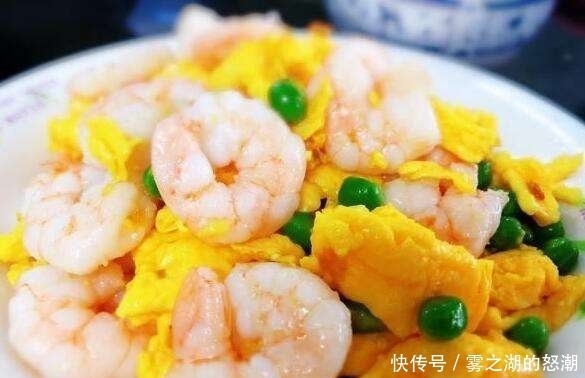 色泽鲜明|低脂低卡的减脂餐,巨嫩滑的虾仁滑蛋,色泽鲜明,美味可口,好吃