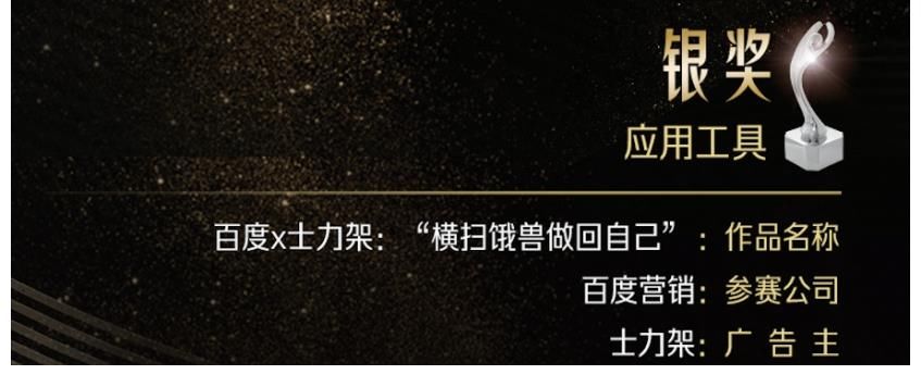 士力架|百度营销斩获金投赏多项大奖，AI营销激活品牌“心”力量