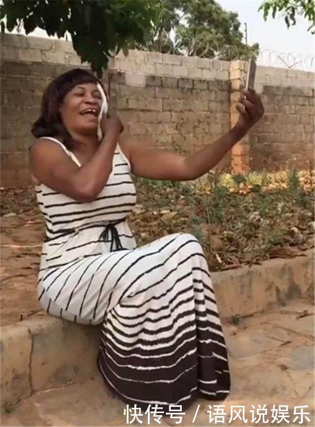 面膜|非洲大妈没用过美白面膜,第一次用后照镜子,揭开后被震撼到了