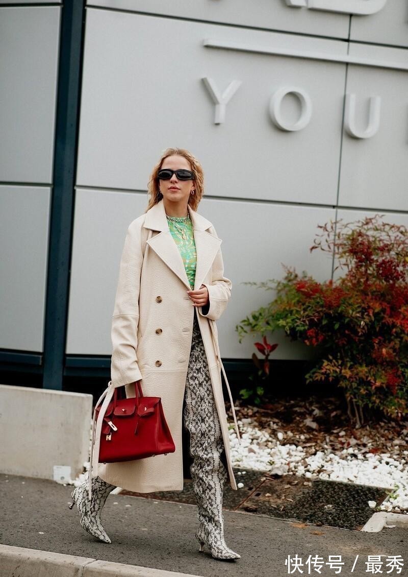 淑女风 冬季的万能搭配公式来了,“大衣+靴子”精致时髦,20到50都能穿