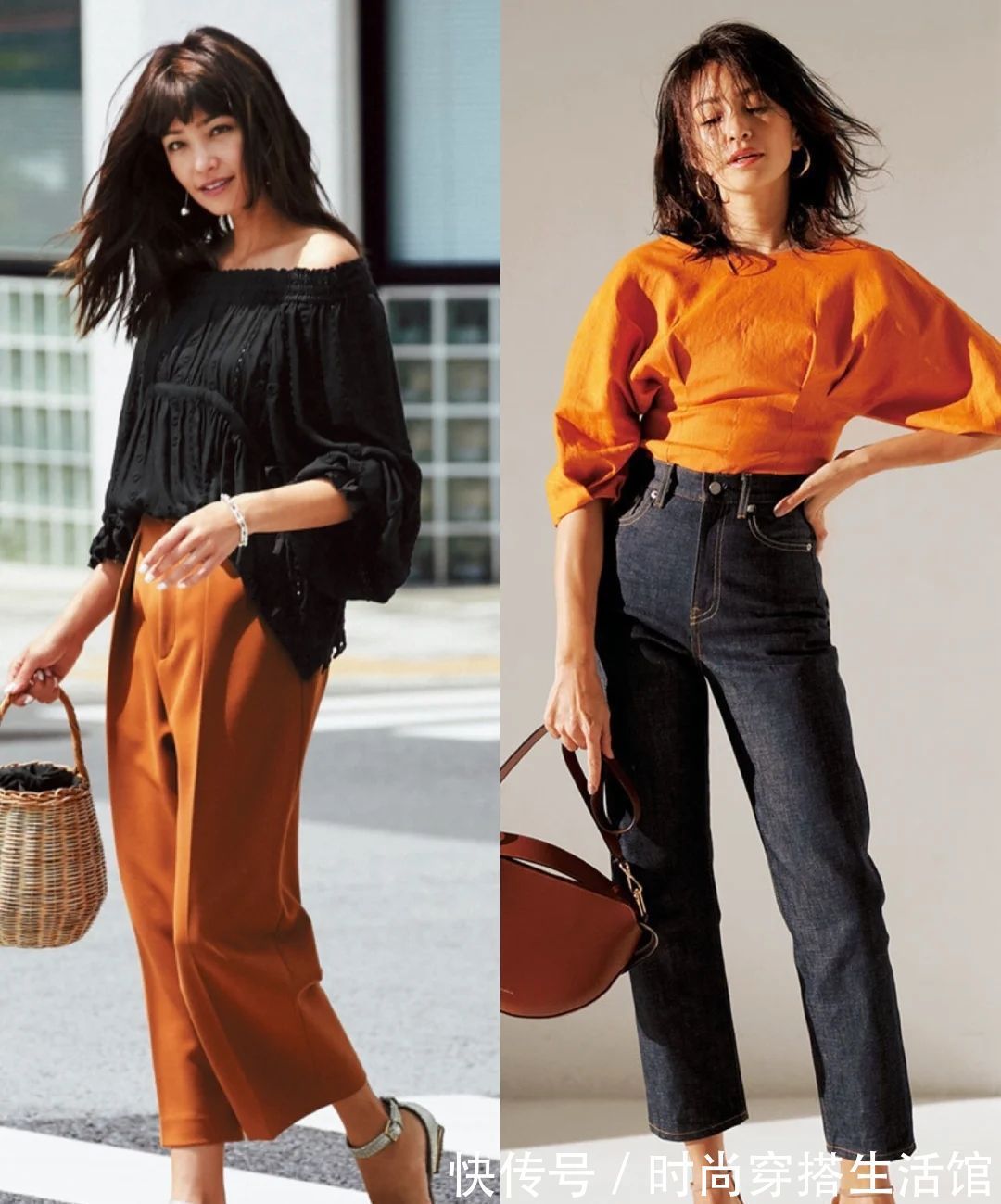 腰臀|初秋了40岁女人怎么穿？这3个思路和2种搭配示范，简约大方又高级