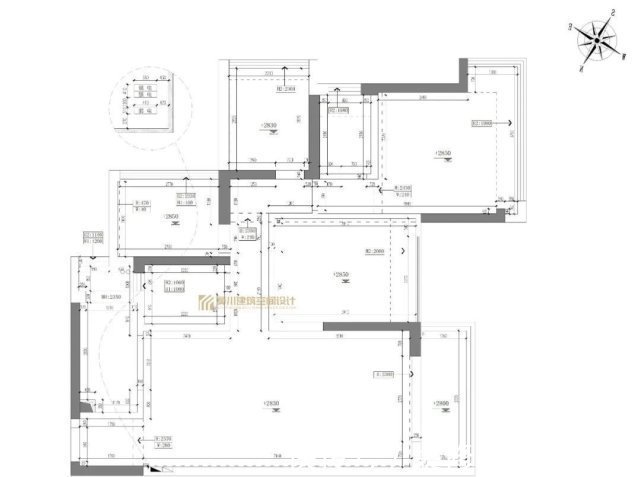 收纳|114m2简约温馨三居，白色+克莱因蓝的搭配，明净又高级！