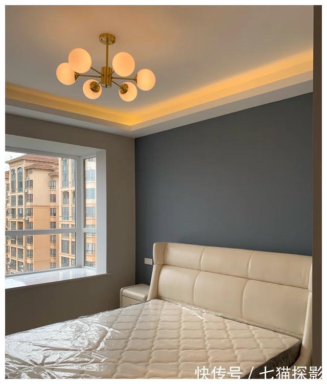 主卧|新房花了四个月装修,目前部分家具已经进场,慢慢有了家的样子!