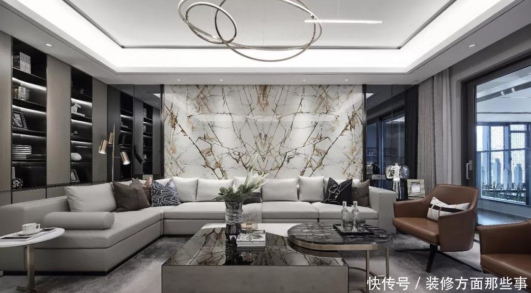 装修|110平三居室以现代雅致为基调，打造一个现代时尚的轻奢空间