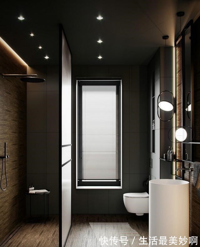 背景墙|工业风格的复式大宅，高级又有质感，健身房很帅气！