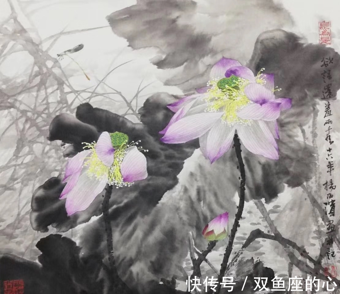 花鸟画|著名花鸟画画家杨海滨作品集赏析