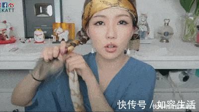 feel|头发出不出油没关系,丝巾绑一下想不出圈都难