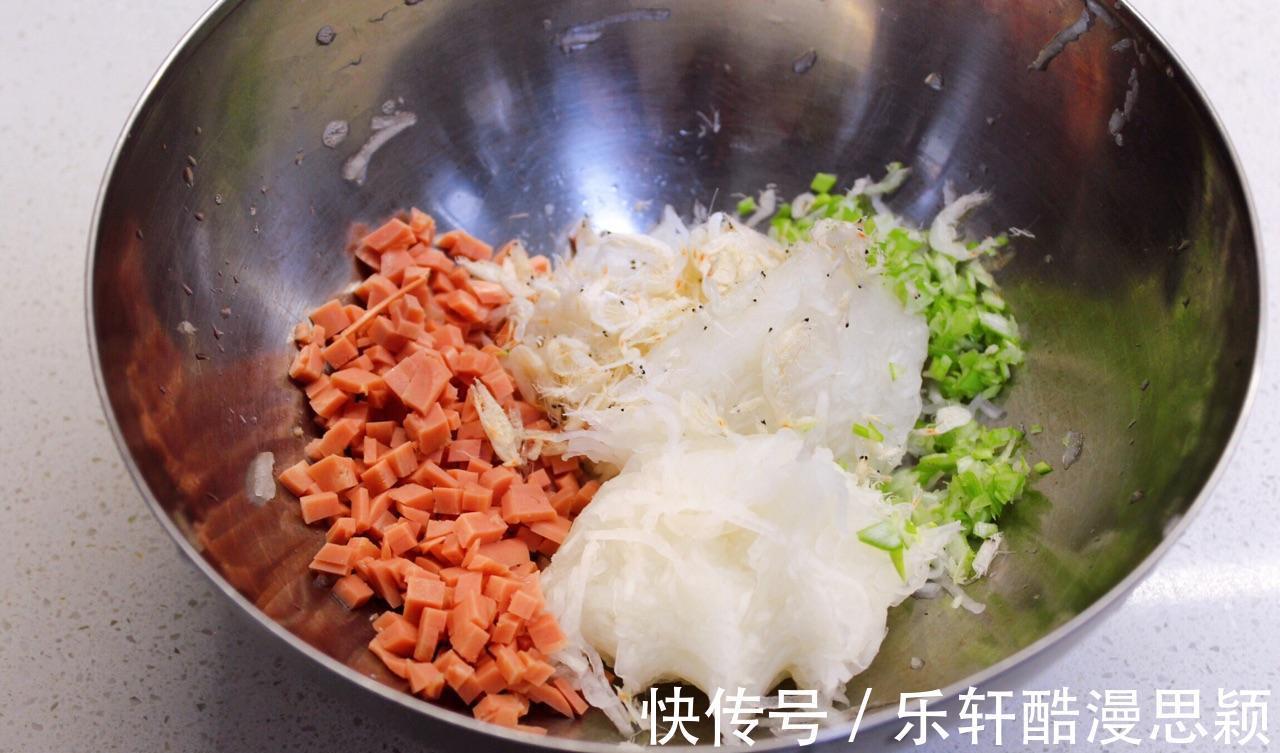 白萝卜丝咸什 ,夏季养生饮食,当早餐快捷又方便