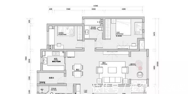 轻奢|130平米轻奢美式风新房，颜色搭配恰到好处，温柔而迷人！