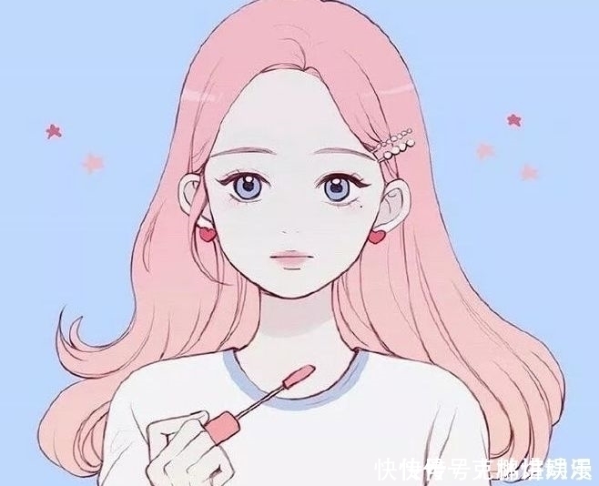 头像|一组少女心十足的好看插画,很适合做卡通动漫头像哦!
